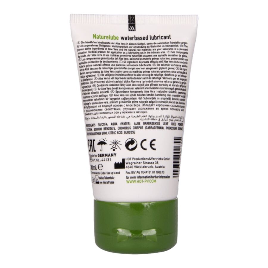 HOT Nature Lube aloe verás vízbázisú síkosító