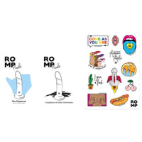 Romp Piccolo tapadókorongos szilikondildó, 14 cm (6)