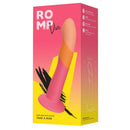 Romp Dizi tapadókorongos szilikondildó, 18 cm (5)
