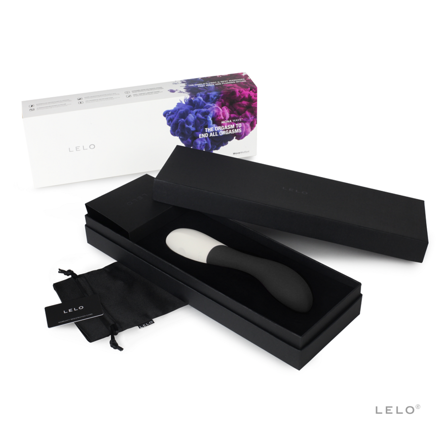 LELO Mona Wave G-pont-vibrátor – fekete (2)