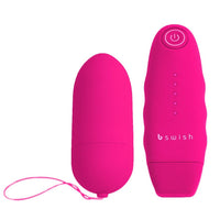 B Swish Bnaughty Unleashed távirányítós minivibrátor – rózsaszín