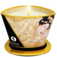 Shunga Caress by Candlelight masszázsgyertya – Vanília, 170 ml