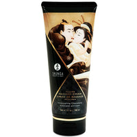 Shunga ízesített masszázskrém – 200 ml – Csokoládé (4)