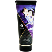 Shunga ízesített masszázskrém – 200 ml – Egzotikus gyümölcs (2)
