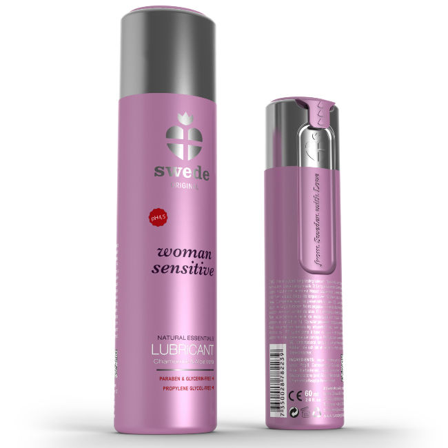 Swede Woman Sensitive vízbázisú síkosító – 60 ml (3)