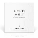 LELO HEX Original extra vékony óvszer – 3 db