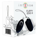 Intense Flippy II tölthető, távirányítós vibrotojás – fekete (5)