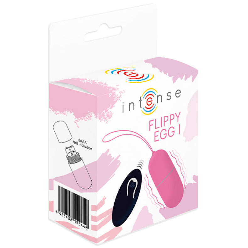 Intense Flippy I távirányítós vibrotojás – rózsaszín (5)