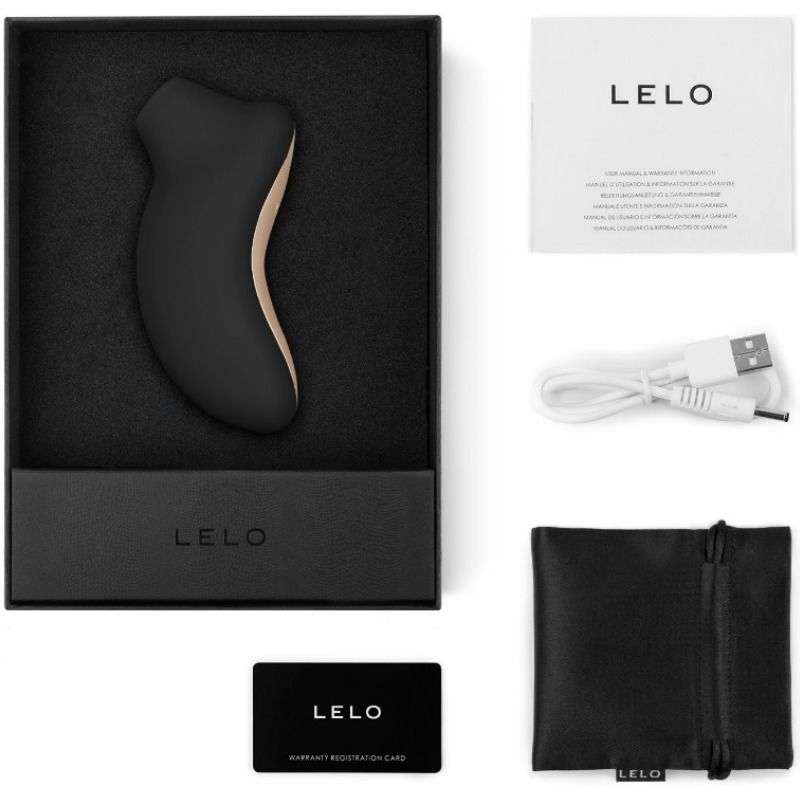 LELO Sona Cruise szónikus csiklóizgató – fekete (3)