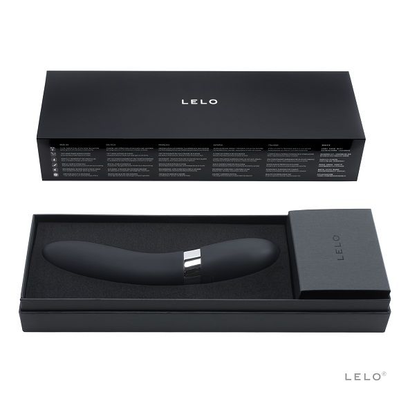 LELO Elise 2 kétmotoros luxusvibrátor – fekete (2)