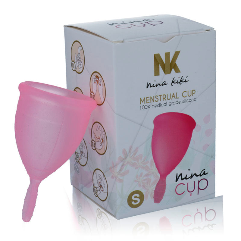 Nina Kikí Nina Cup menstruációs kehely – Rózsaszín, S (10)