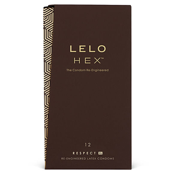 LELO HEX Respect XL nagy méretű óvszer – 12 db (3)