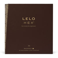 LELO HEX Respect XL nagy méretű óvszer – 36 db (4)
