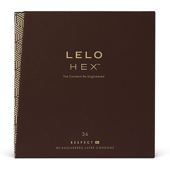 LELO HEX Respect XL nagy méretű óvszer – 36 db (4)