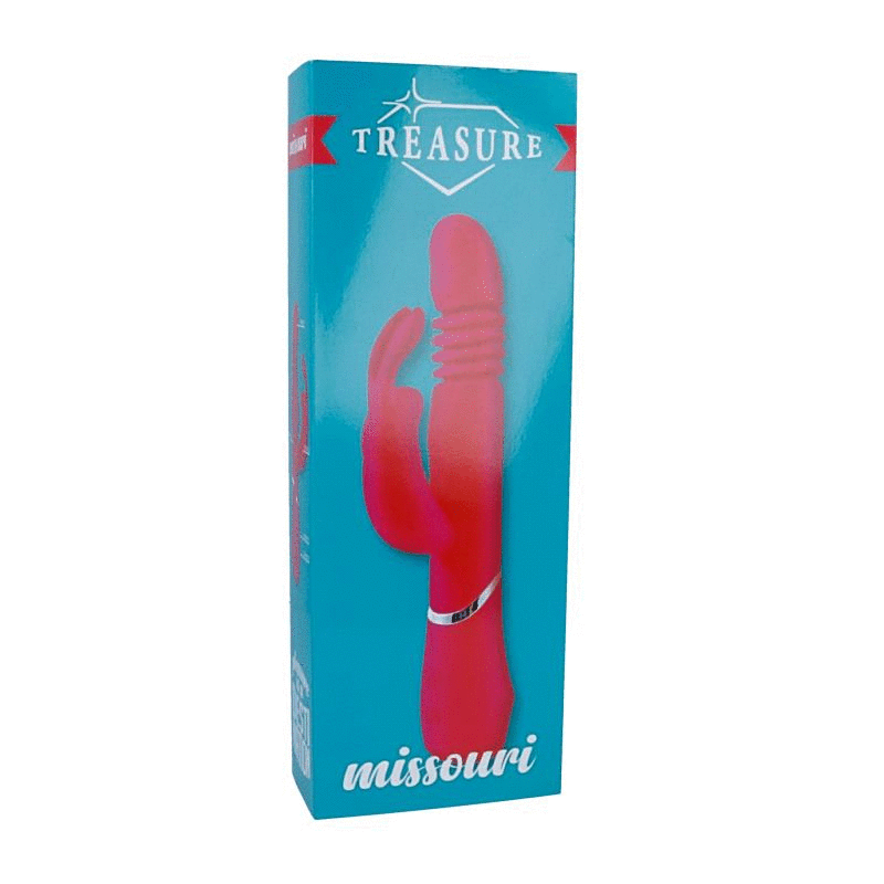 Treasure Missouri lökő nyuszis vibrátor – rózsaszín (4)