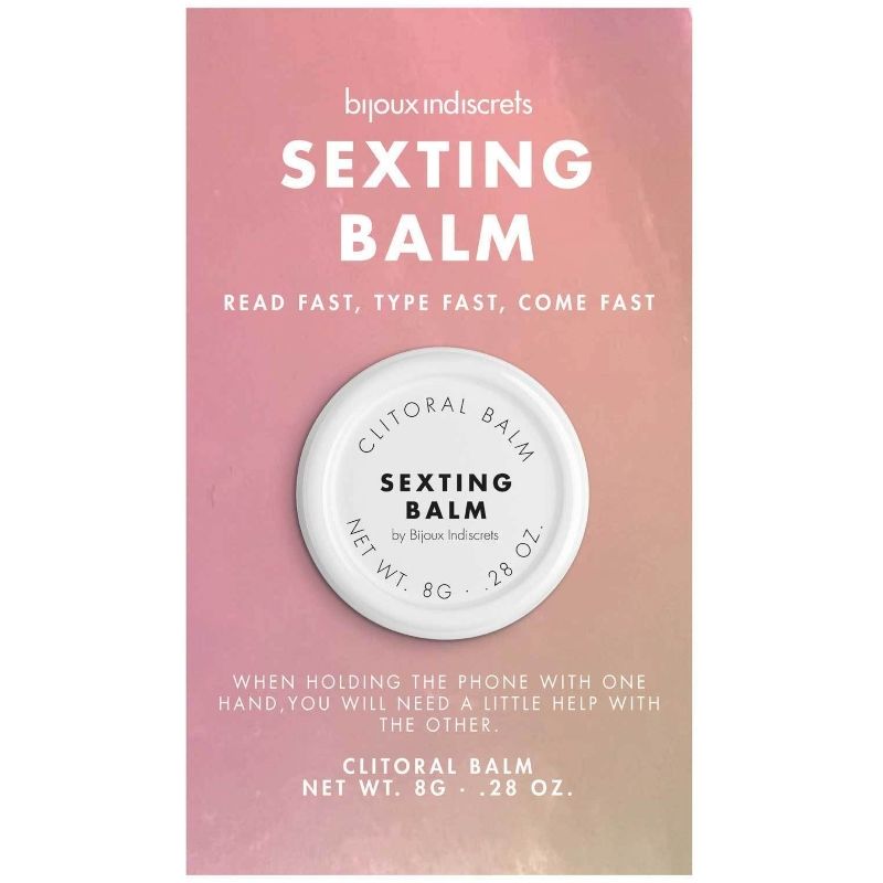 Bijoux Clitherapy melegítő csiklóbalzsam, 8 g – sexting balm (2)