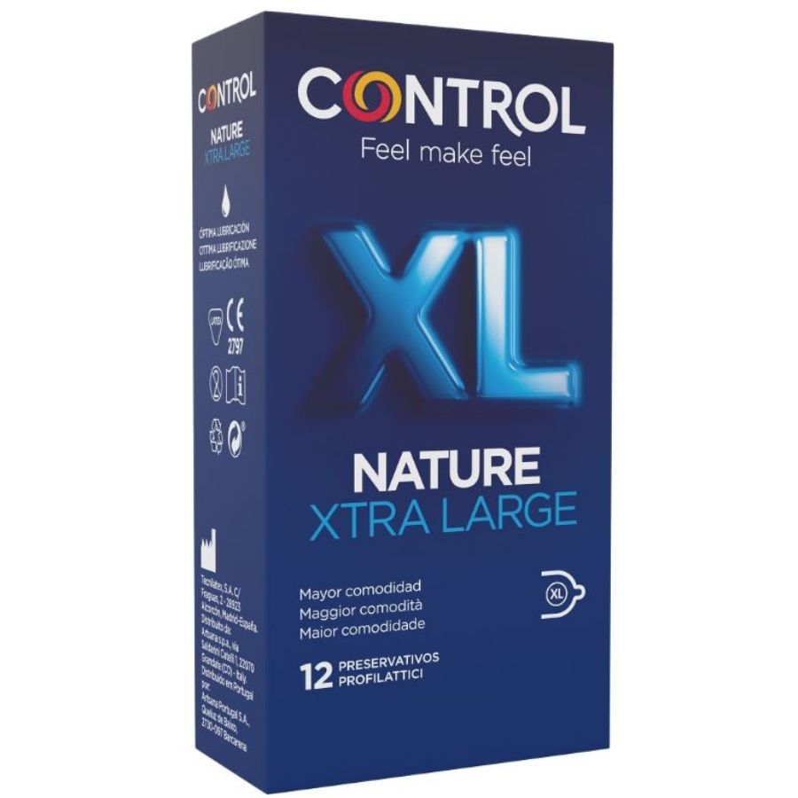 Control Adapta Nature óvszer – XL (57 mm), 12 db (3)