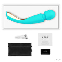 LELO Smart Wand 2 nagy wand masszírozó – türkiz (2)