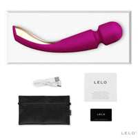 LELO Smart Wand 2 nagy wand masszírozó – bordó (2)