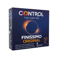 Control Finissimo extra vékony óvszer – Normál (54 mm), 3 db
