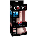 King Cock Plus háromrétegű élethű dildó, 15 cm (5)