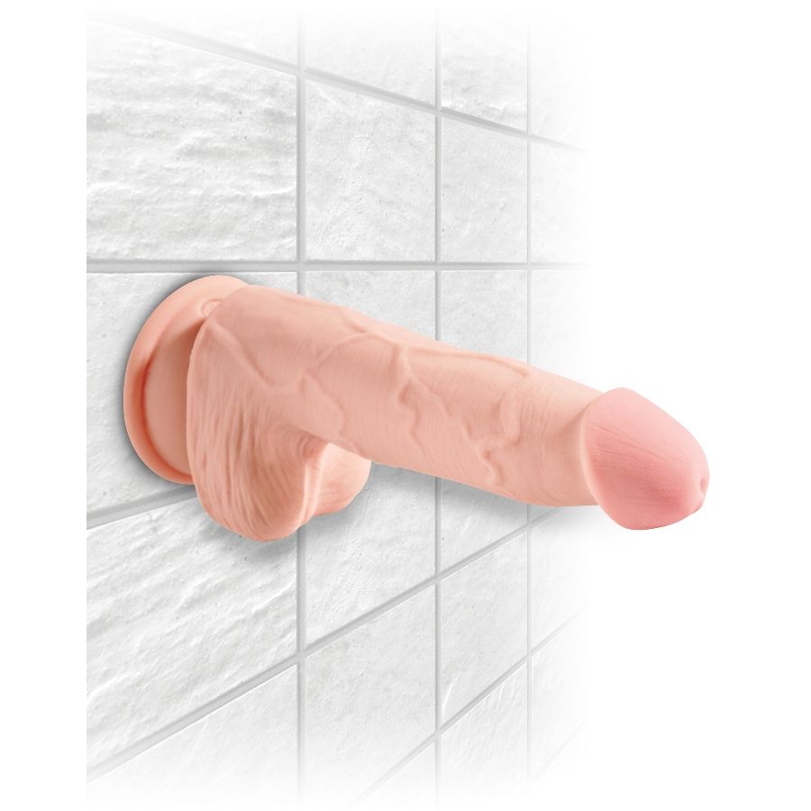 King Cock Plus háromrétegű élethű dildó, 14 cm (3)