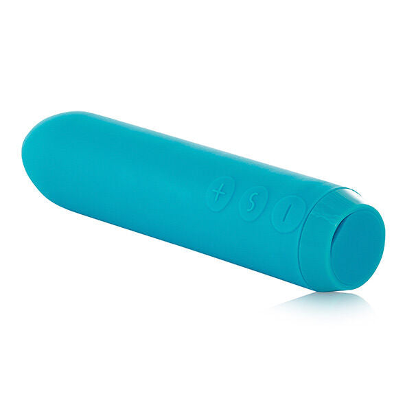 Je Joue Classic Bullet minivibrátor ujjfeltéttel – kékeszöld