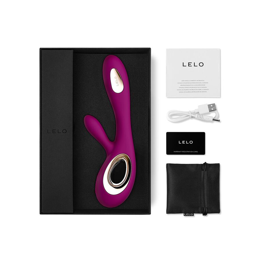 LELO Soraya Wave nyuszis vibrátor – lila (3)
