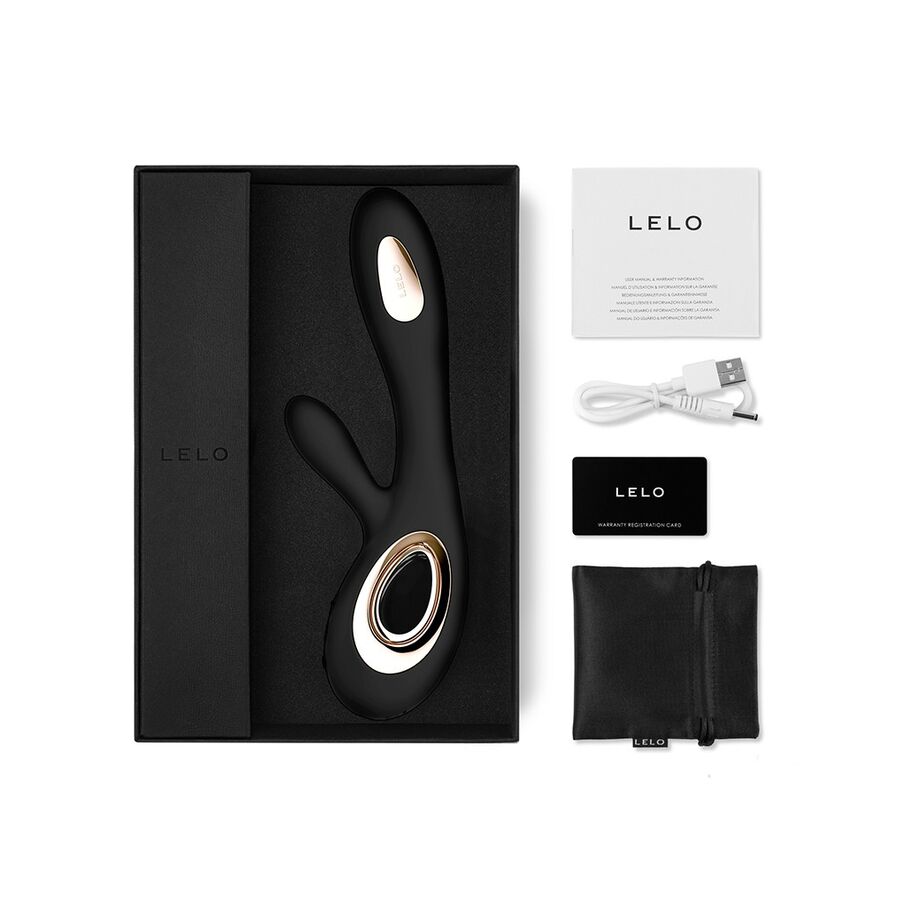 LELO Soraya Wave nyuszis vibrátor – fekete (4)