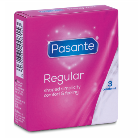Pasante Regular óvszer – 3 db
