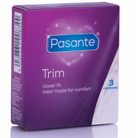 Pasante Trim szűk óvszer (49 mm) – 3 db