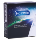 Pasante Glow sötétben világító óvszer – 3 db