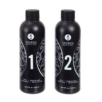 Shunga Oriental Body-to-Body masszázsgél – 2 × 250 ml – Egzotikus gyümölcs (3)