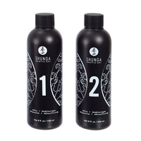 Shunga Oriental Body-to-Body masszázsgél – 2 × 250 ml – Dinnye-mangó (5)