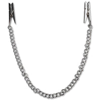 Fetish Fantasy Silver láncos mellbimbócsipesz