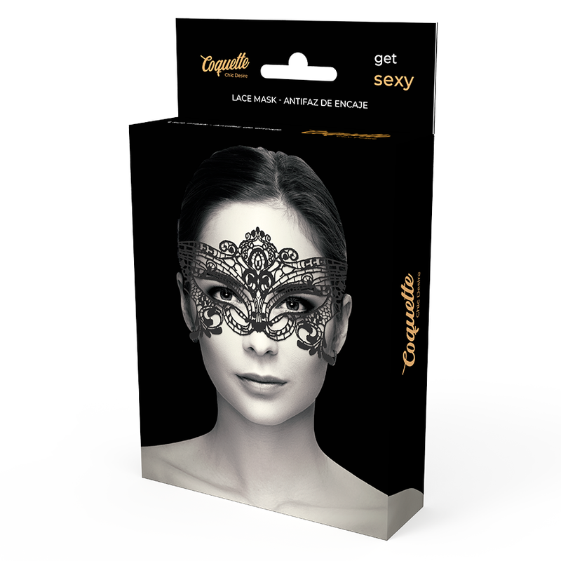 Coquette Chic Desire csipke szemmaszk – fekete – 1. minta (3)