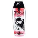 Shunga Toko Aroma ízesített vízbázisú síkosító – 165 ml – Tüzes cseresznye