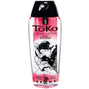 Shunga Toko Aroma ízesített vízbázisú síkosító – 165 ml – Eper és pezsgő (2)