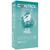 Control Ice Feel hűsítő mentás óvszer – 10 db