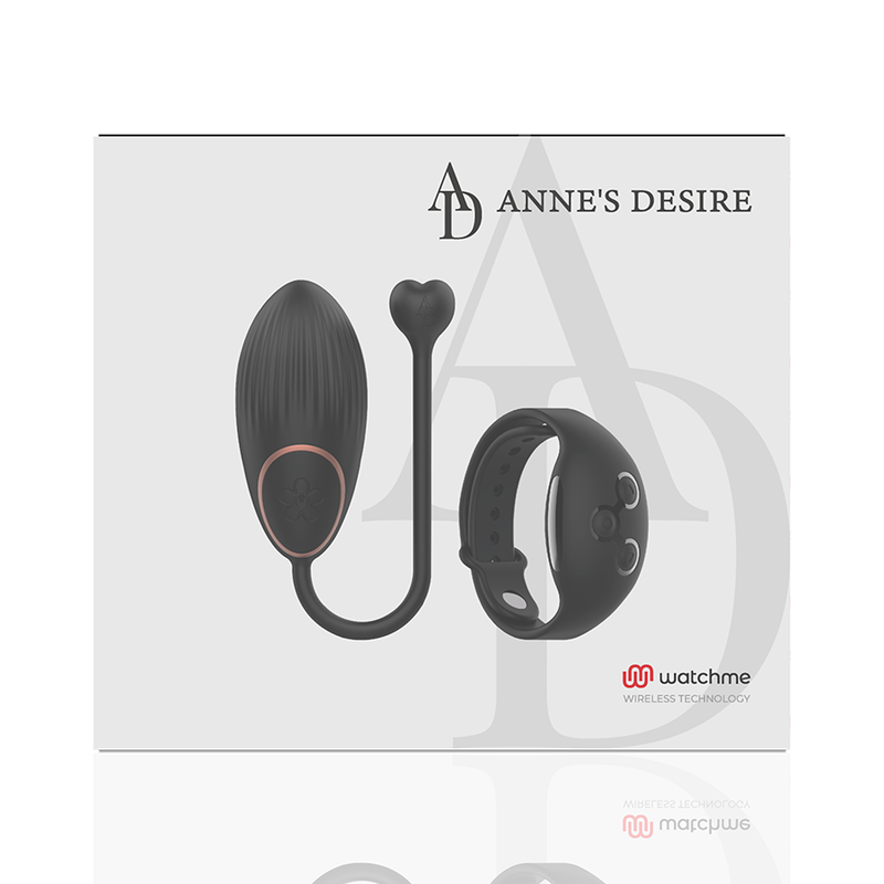 Anne's Desire Egg távirányítós csiklóvibrátor – fekete (12)