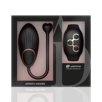 Anne's Desire Egg távirányítós csiklóvibrátor – fekete-arany (7)