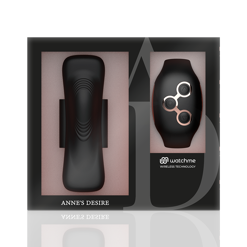 Anne's Desire Panty Secret távirányítós bugyivibrátor – fekete-arany (11)