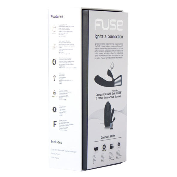 OhMiBod Fuse applikációs nyuszis vibrátor – fekete (4)