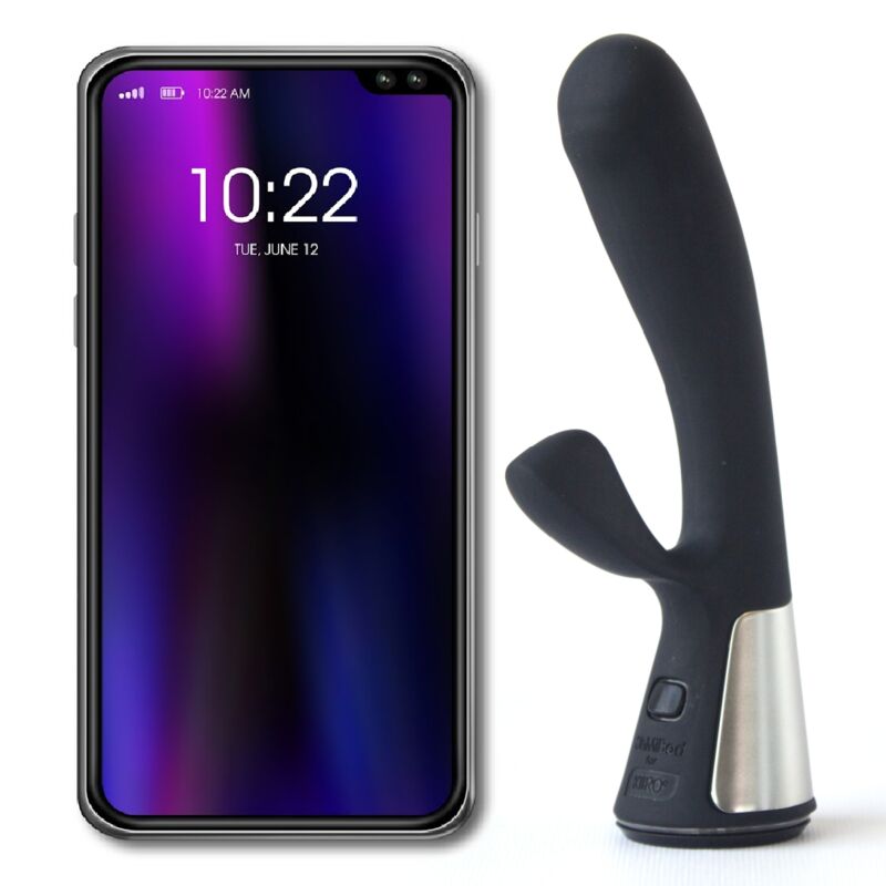 OhMiBod Fuse applikációs nyuszis vibrátor – fekete