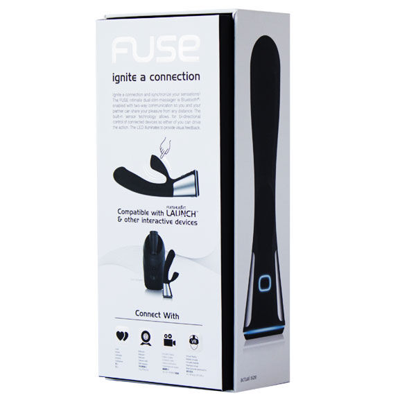 OhMiBod Fuse applikációs nyuszis vibrátor – fekete (5)