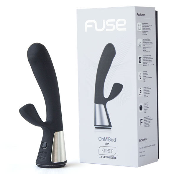 OhMiBod Fuse applikációs nyuszis vibrátor – fekete (6)