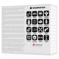 Wearwatch Egg vibrotojás távirányító órával – kék / fekete (6)
