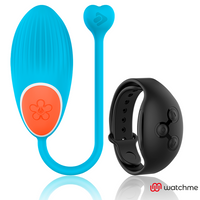 Wearwatch Egg vibrotojás távirányító órával – kék / fekete (2)