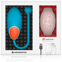 Wearwatch Egg vibrotojás távirányító órával – kék / rózsaszín (6)