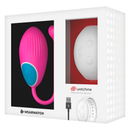 Wearwatch Egg vibrotojás távirányító órával – fukszia / hófehér (5)